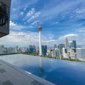  Appartamento Ceylonz Kl Tower View Bukit Bintang